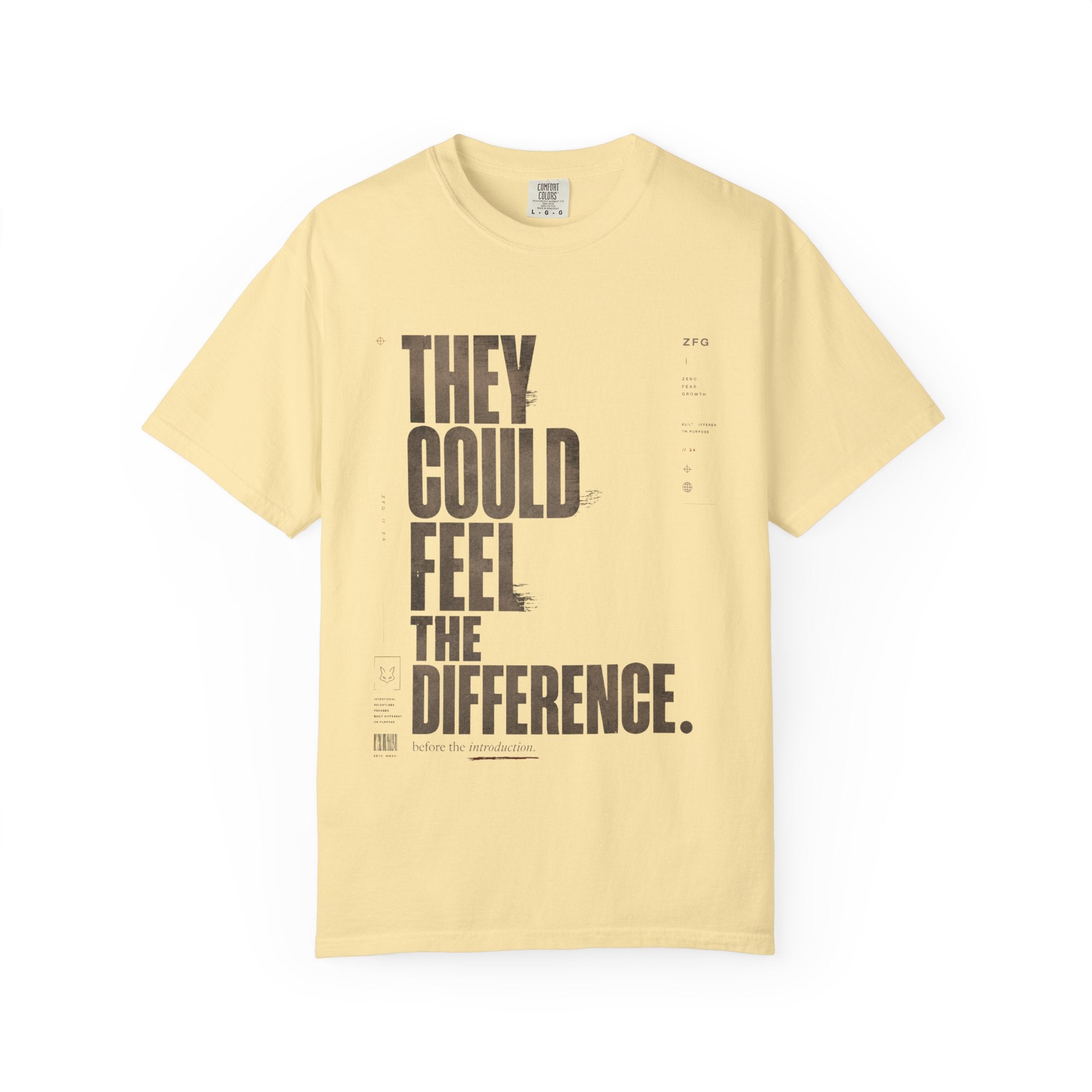 Feel The Difference T-shirt