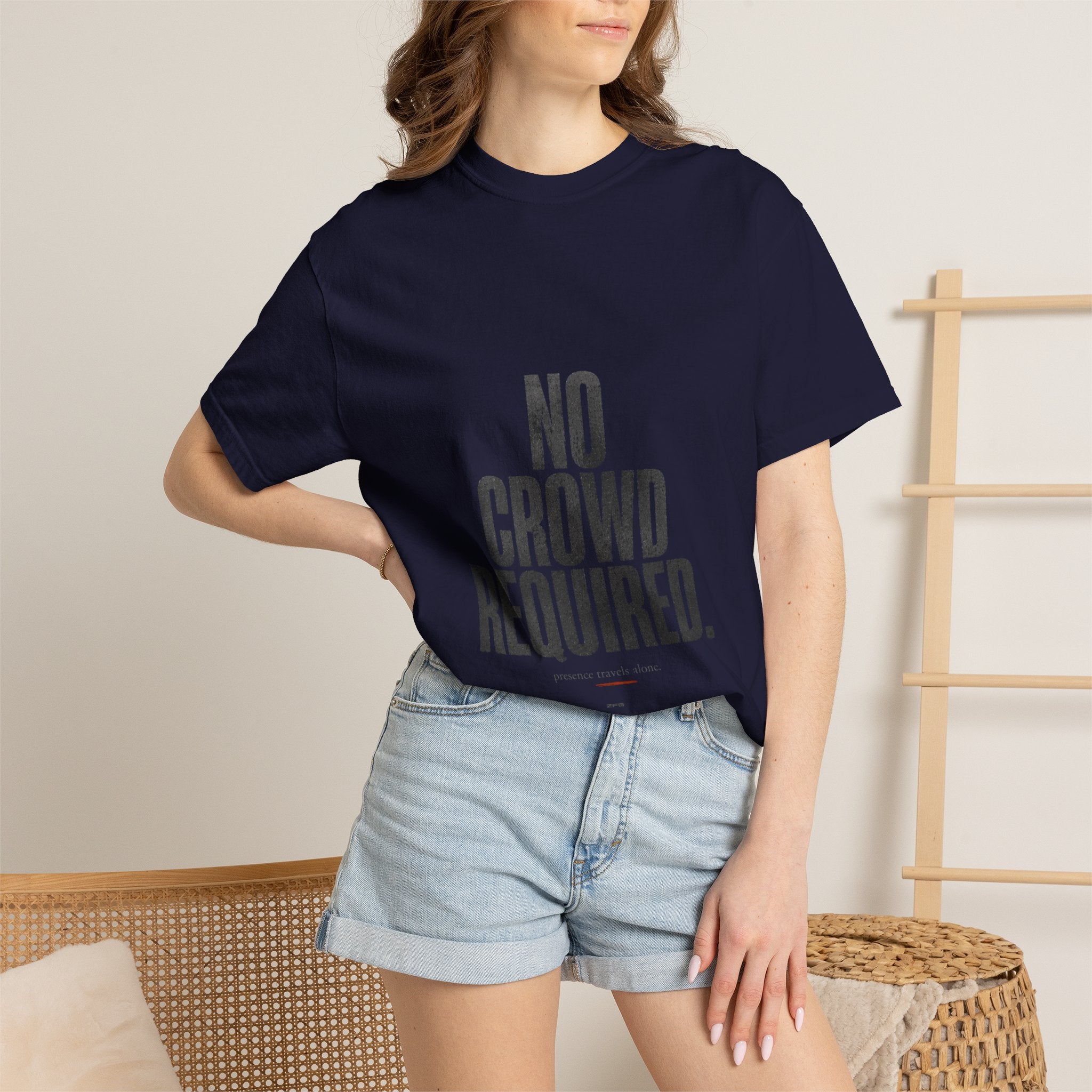 No Crowed T-shirt