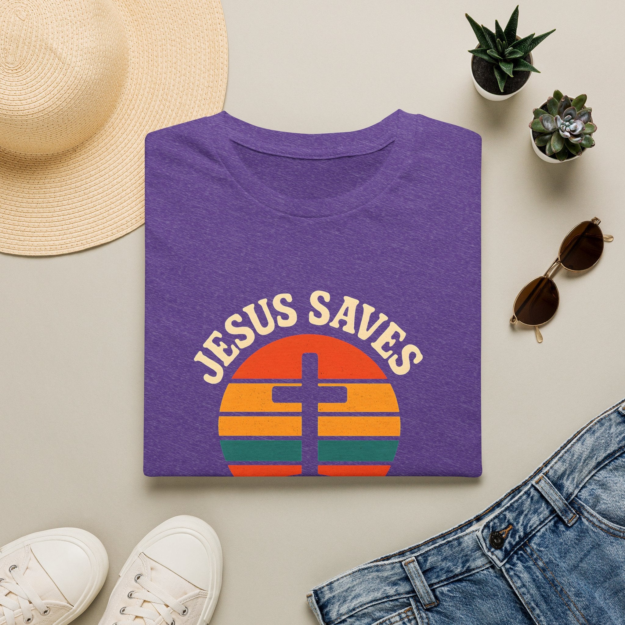 Jesus Saves Logo T-Shirt
