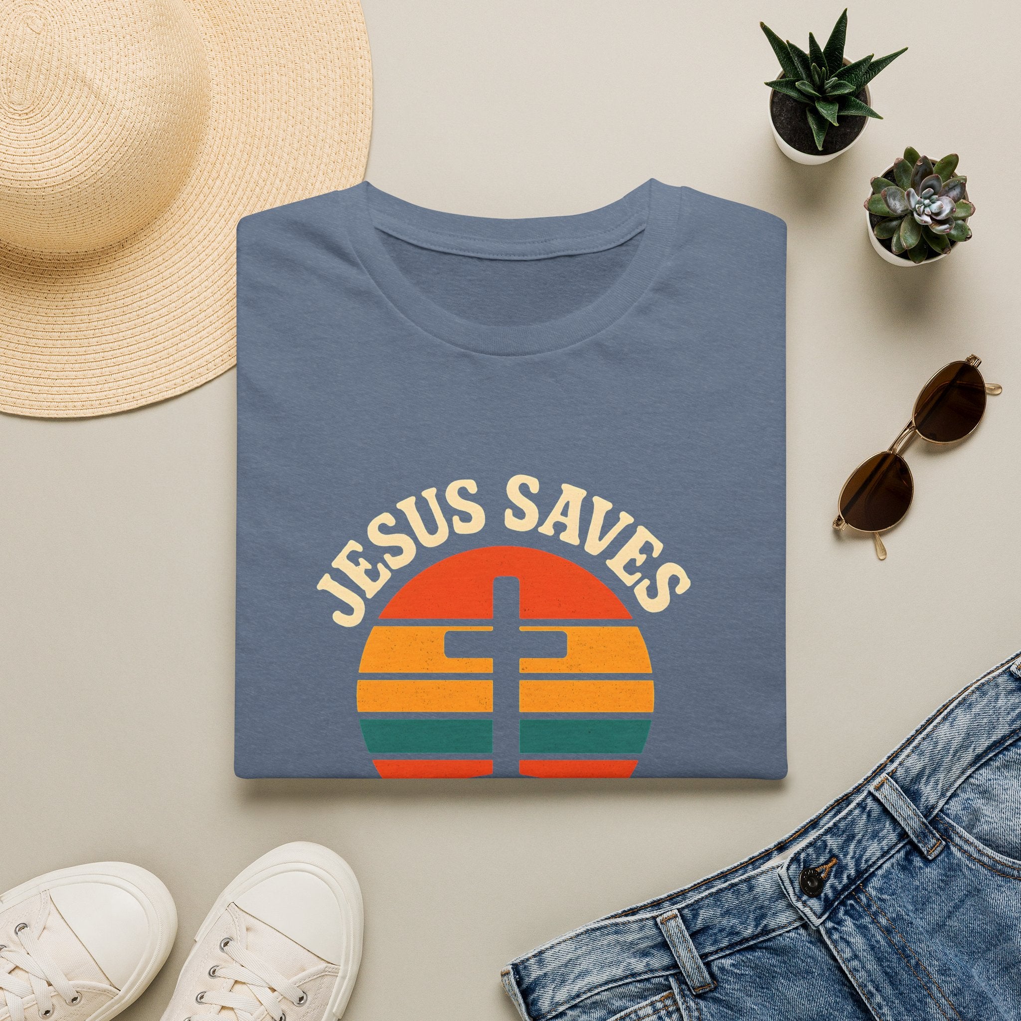 Jesus Saves Logo T-Shirt