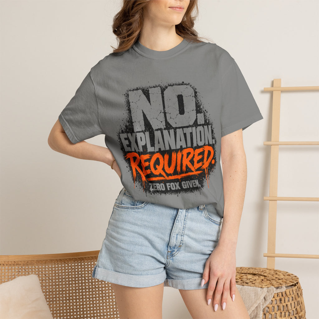 No Explanation T-shirt