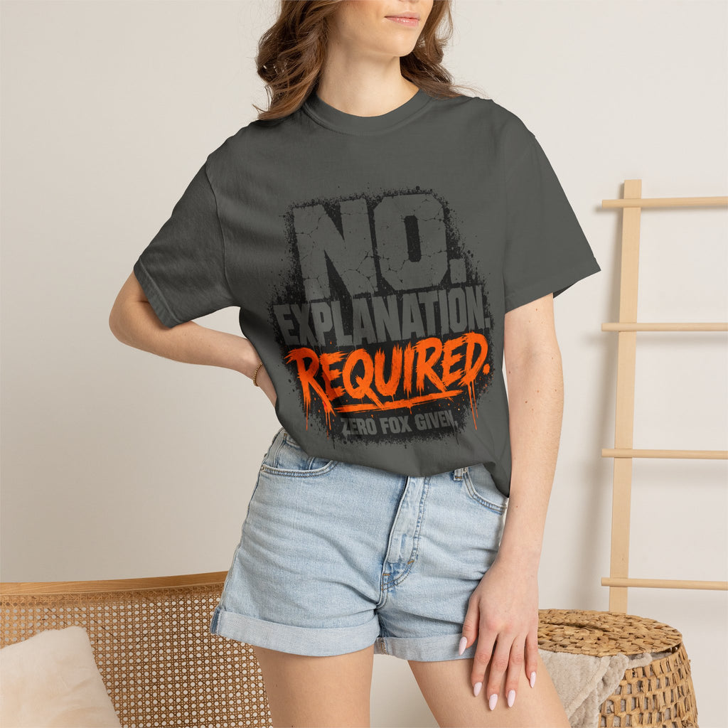 No Explanation T-shirt
