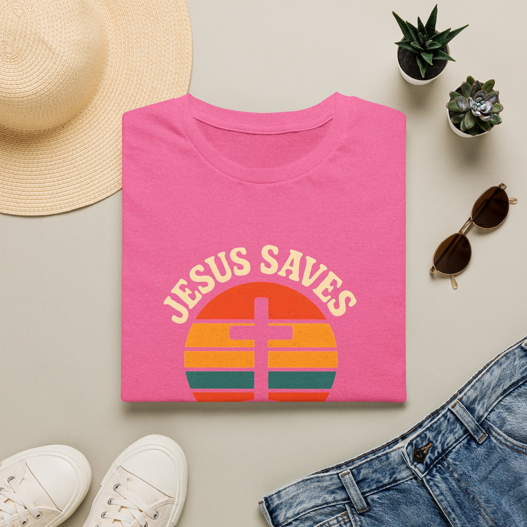 Jesus Saves Logo T-Shirt